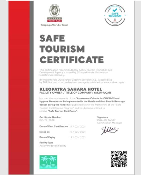 Kleopatra Sahara Hotel Alanya Exterior foto